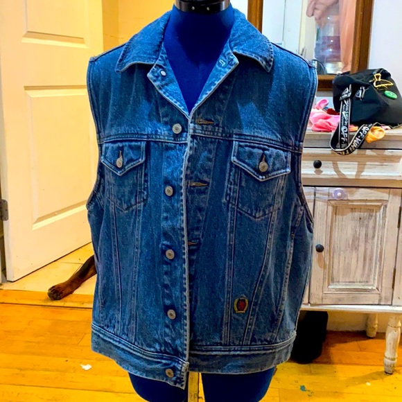 Vintage Tommy Hilfiger denim vest - Picture 1 of 5